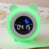 Offres Spéciales sommeil formation horloge enfants réveil lumière réveil avec soleil étoile son Machine veilleuses gradateur horloge pour cadeaux