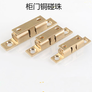 Loquet de porte en laiton pour armoire et placard, 40mm 50mm 60mm 70mm, finition dorée, type dissimulé, durable, design contemporain - Product Image 5