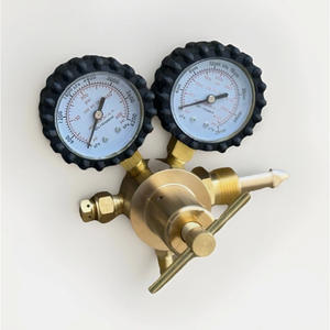 Régulateur d'azote haute pression avec manomètre orthodontique N2 G5/8, ensemble de tuyau en laiton américain CGA580 - Product Image 2