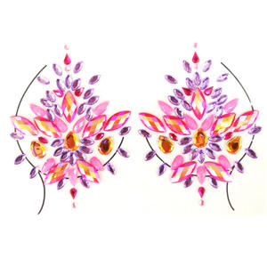 Etiqueta Privada de cristal para pezón, pezones, pegatina de gemas - Product Image 1