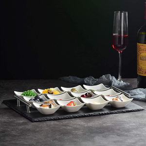 Manteles Individuales de pizarra negra con juego de cuencos, alta calidad, buen precio - Product Image 5