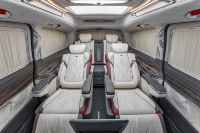 Sièges de voiture de luxe réglables Aero Seat Auto Parts pour mini-bus VIP Toyota Hiace