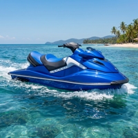 Bateau à moteur en fibre de verre pour moteur 4 temps 1400CC, bateau de sport extérieur pour excursions panoramiques sur rivière