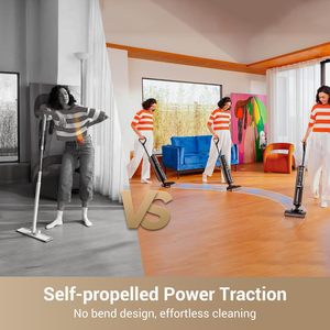 <span class=keywords><strong>DREAME</strong></span> <span class=keywords><strong>G10</strong></span> Pro Aspirateur et serpillière combinés, filtre HEPA, auto-nettoyant, autonomie de 35 minutes, machine de nettoyage des sols durs autopropulsée - Product Image 4