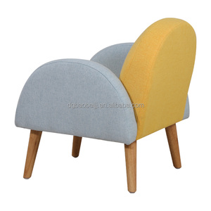 Fauteuil moderne et confortable pour enfants conception stable anti-basculement pour chambre école hôtel canapé en bois pour salon chambre d'enfants - Product Image 4