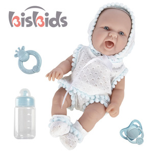 Muñeca Reborn de Vinilo Suave de 12 Pulgadas, Simulación de Bebé Recién Nacido, Cuerpo Completo, Modelo de Silicona, Juguete con Alimentador - Product Image 1