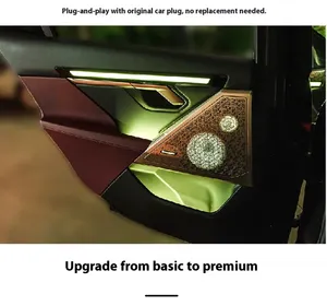 Éclairage d'ambiance en cristal pour BMW Série 5 G60, éclairage d'ambiance pour porte arrière, mise à niveau de l'éclairage d'ambiance - Product Image 6