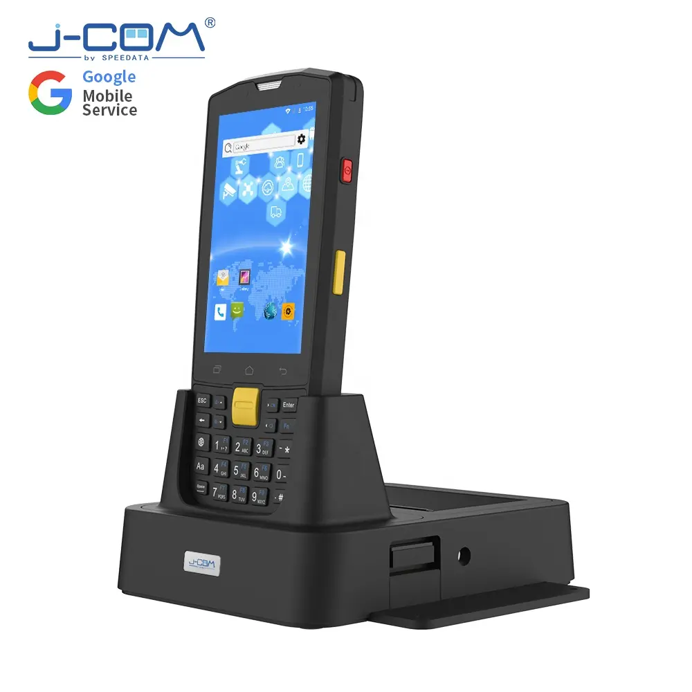 Carte SIM Android 11 3G 4G LTE en vente bon Scanner de codes-barres portatif robuste PDA 2D