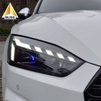 Piezas Modificadas para Automóviles, Luz LED para Automóvil, Bombilla de Conversión AQD27, Kit de Faros Delanteros, Faro Delantero de Xenón para Audi A5 2017-2024