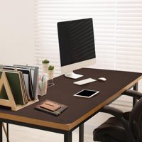 Tapis de Souris en Cuir Personnalisable Grande Taille, Motifs Carrés et Ronds Chauffants de Style Dessin Animé, Cadeaux de Bureau en Stock – Offre Spéciale
