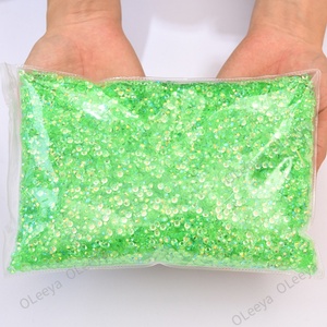 Oleeya Venta al por Mayor de Fábrica: Cristales de Resina AB Transparentes de Todos los Tamaños, Sin Fijación en Caliente, para Decoración de Vestidos y Manualidades - Product Image 3