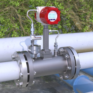 Medidor de Flujo de Oxígeno de 4-20 mA y 24 VCC con Compensación de Temperatura para Líneas - Product Image 2