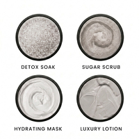 Kit de soin des pieds hypoallergénique sans parfum, kit de soin des pieds sans parfum, logo personnalisé, approvisionnement en gros, formule personnalisée pour peaux sensibles