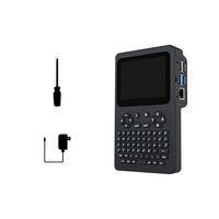 Terminal Linux Portátil Waveshare PocketTerm35-Pi4 con Pantalla Táctil de 3.5 Pulgadas 640x480, Computadora Portátil Pi 4B para Codificación DIY e IoT