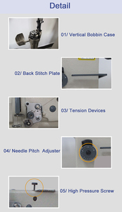 Industrial Walking Foot <b>Sewing</b> <b>Machine</b> High Efficiency Steel With <b>Table</b> Fast <b>Sewing</b> <b>for</b> Jeans Leather Clothes Heavy - Product Image 4