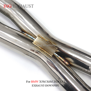 <span class=keywords><strong>Tubo</strong></span> Medio <span class=keywords><strong>de</strong></span> Alto Rendimiento ING para BMW X5M/X6M F95/F96 LCI 2020-2023 4.4T S63 V8 Sistema <span class=keywords><strong>de</strong></span> Tubos <span class=keywords><strong>de</strong></span> <span class=keywords><strong>Escape</strong></span> para <span class=keywords><strong>Auto</strong></span> Tuning - Product Image 4