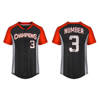 Uniforme de baseball blanc personnalisé avec bande rouge, manches courtes, jersey d'équipe de baseball New York à manches fendues