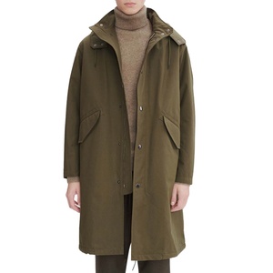 Abrigo Cortavientos para Hombre, Chaqueta de Color, Talla Grande, Abrigo Largo, Deportivo y para el Tiempo Libre en Invierno y Otoño, Abrigos para Hombre - Product Image 1