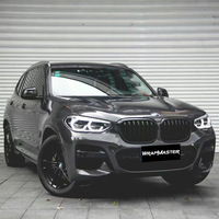 WRAPMASTER Film Vinyle Adhésif pour Voiture Gris Graphite 5ftx56ft, Film de Protection de Voiture Haute Brillance pour Stylisation Extérieure