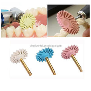 6Pcs/kotak Kit Poles Resin Komposit Gigi Sistem Berlian Sikat Spiral Fleksibel <span class=keywords><strong>Bur</strong></span> Poles Karet Alat Dokter Gigi - Product Image 6