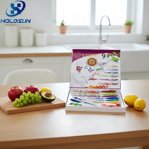 <span class=keywords><strong>Juego</strong></span> <span class=keywords><strong>de</strong></span> <span class=keywords><strong>Cuchillos</strong></span> <span class=keywords><strong>de</strong></span> Cocina <span class=keywords><strong>de</strong></span> Acero Inoxidable <span class=keywords><strong>Swiss</strong></span> <span class=keywords><strong>Line</strong></span> <span class=keywords><strong>de</strong></span> 9 Piezas con Diseño Atractivo, Antiadherentes, con Tijeras, Pelador, Protector <span class=keywords><strong>de</strong></span> Dedos, en Caja <span class=keywords><strong>de</strong></span> Regalo - Product Image 6