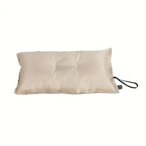 Almohada Inflable de Poliéster Ecológica e Impermeable para Exteriores, Camping, Viajes y Playa, 200TC, Firmeza Media, para Dormir de Lado - Product Image 1