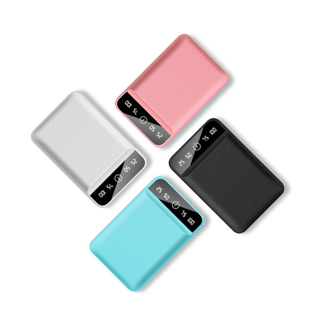 New 20000 MAh Gift Print Logo Small Portable Large Capacity Mobile Power Wholesale Mini Power Bank