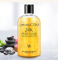 Bán Sỉ Nhãn Hiệu Riêng Nước Hoa Cơ Thể Gel Tắm Khách Sạn Gel Tắm Làm Trắng Tự Nhiên Gel Rửa Cơ Thể 24K Chống Lão Hóa Màu Vàng Rửa Cơ Thể