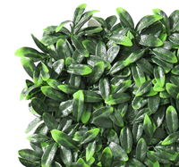 Faux panneaux extérieurs décoratifs clôture d'herbe haie artificielle paysage plante feuille verte panneaux muraux pour la décoration de la maison et de l'hôtel