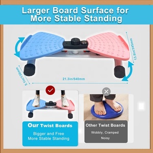 Wellshow thể thao eo xoắn Máy <span class=keywords><strong>AB</strong></span> Twister Hội Đồng Quản Trị cho tập thể dục eo Twister cho phụ nữ người đàn ông ABS đào tạo thiết bị tập thể dục - Product Image 2