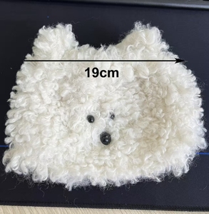 Wholesale Cute Plush Dog <b>Storage</b> Bag Foldable Multifunctional <b>Drawing</b> Paper Box Dormitory Women's Home Living Room Desktop - Product Image 4