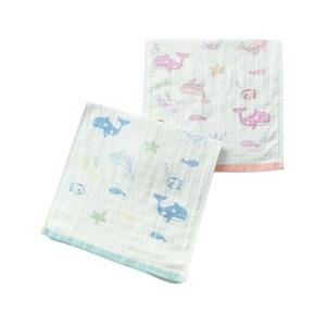 Toalla infantil Cotton Love de gasa de algodón puro, 25x50cm, estampado de dibujos animados, suave y absorbente, M4011 - Product Image 4