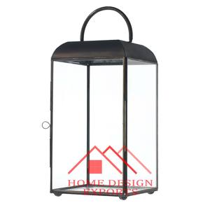 Lanterne suspendue à bougie marocaine pour la maison hôtels et restaurants lanterne à bougie design tendance avec couleur noire antique - Product Image 1