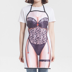 Vente en gros personnalisée de la lingerie <span class=keywords><strong>sexy</strong></span> amusante Belle Cosplay imprimée, costume de fête d'Halloween et de Noël, <span class=keywords><strong>tablier</strong></span> pour hommes et femmes - Product Image 1