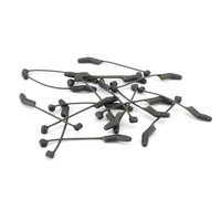 500-teiliges Karpfenangelzubehör: Hakenhülsen, Ready-D-Rig Aligner Haken, Anti-Tangle-Hülsen, Pop-Up Boilie Terminal Tackle