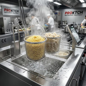 Cuisinière à nouilles numérique avancée avec panneau de commande intelligent et mémoire multi-recettes - Product Image 4