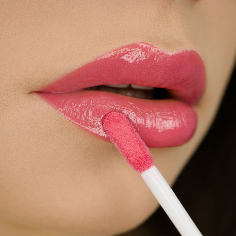 Wholesale private label custom vegan clear lip gloss base vendor plumping lipgloss organic matte liquid lipstick pink lip gloss