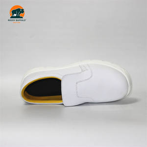 Scarpe Antinfortunistiche Rocky Buffalo Nuovo Design Bianche in Microfibra con Tomaia in Rete Gialla Antiscivolo <span class=keywords><strong>Calzature</strong></span> da Lavoro Basse - Product Image 6