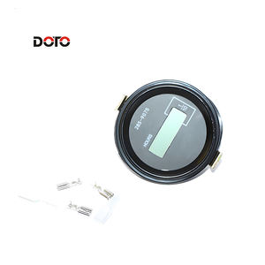 Compteur horaire <span class=keywords><strong>DOTO</strong></span> 285-9075 DC10V-60V LCD, minuterie numérique industrielle 285-9075, compteur horaire pour excavatrice Carter - Product Image 5