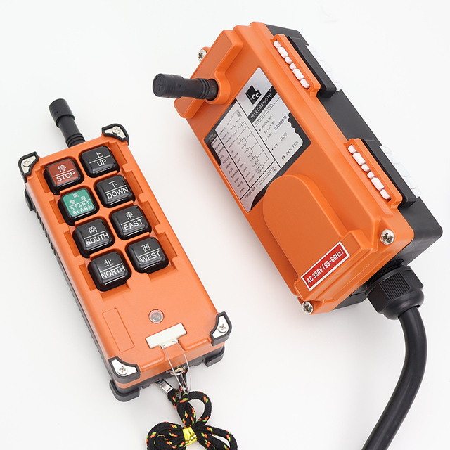 F21-E1B  Factory Direct Sale Universal Industrial Radio Remote Control 6 Button Single-speed Long-distance Wireless Controller