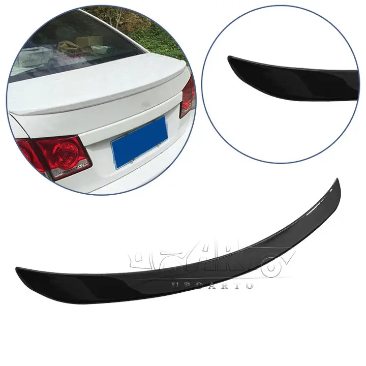 Ad alte prestazioni Bodykit ABS in fibra di carbonio Ducktail posteriore Boot Lip Spoiler per Chevy Chevrolet Cruze 2009 2010 2011 2012 2013