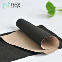 Tela de fibra de carbono activada de viscosa 100% al por mayor, tejido de adsorción antiestático para bolsa, zapatos, manta, industria, fieltro, uso Sutong