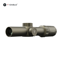 Lunette de chasse T-EAGLE EOX 1.2-6X24 IR, nouvelle couleur - Tan, grossissement variable 1.2-6x, imagerie claire, haute qualité, Fast Eye