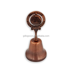 Campana de mesa de Copenhague, campana de cena de aleación de zinc de Metal pulido y esmalte duro, campana de cena de recuerdo para uso doméstico - Product Image 3