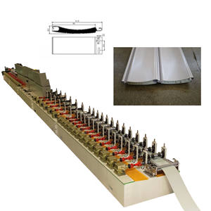 Pu Foam Rollladen Tür herstellungs maschine Wellblech Rollform maschine - Product Image 1