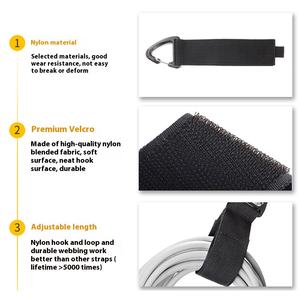 Нейлоновые грузовые крючки и петли для хранения тяжелых подвесных ремней с треугольной пряжкой для кемпинга - Product Image 4