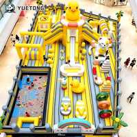 Aire de jeux gonflable extérieure Yuetong, trampoline, château gonflable, toboggan, équipement de divertissement pour enfants