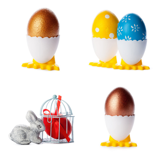 Soporte para Huevos Creativo y Portátil de Plástico, con Forma de Patas de Pollo, Divertido Separador de Huevos, Contenedor para Huevos Cocidos, Utensilio de Cocina - Product Image 4