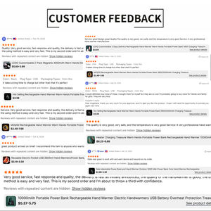 5200mAh 2 Pack Magnético CE Rohs FCC <span class=keywords><strong>Manos</strong></span> calientes Calentador portátil <span class=keywords><strong>eléctrico</strong></span> portátil Calentador de <span class=keywords><strong>manos</strong></span> recargable portátil con estuche de carga - Product Image 5