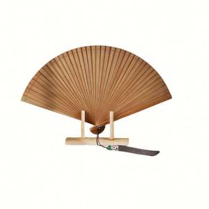 Abanico Plegable de Bambú Ecológico con Diseño Pintado para Decoración del Hogar en el Año Nuevo Chino - Product Image 5